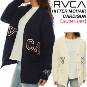 [在庫限り] 2022 RVCA ニット カーディガン BC044-091 HITTER MOHAIR CARDIGUN FALL Winter ルーカ レディース セーター