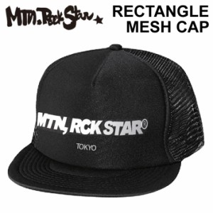 [在庫限り] 2023 マウンテンロックスター CAP キャップ 帽子 RECTANGEL MESH CAP Mtn. Rock Star ナイロン メッシュ アパレル ユニセック