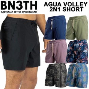 BN3TH AGUA VOLLEY 2N1 SHORT-7 サーフトランクス メンズ 男性 MENS ボードショーツトランクス サーフパンツ プール ハーフパンツ