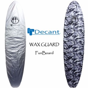 デッキカバー ファンボード用  (〜244cm) Decant WAX GUARD デキャント ワックスガード サーフボードカバー