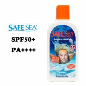 [メール便送料無料] クラゲよけ 日焼け止めローション SAFE SEA セーフシー アドバンス SPF50+ PA++++ UAV/UVB ボトルタイプ