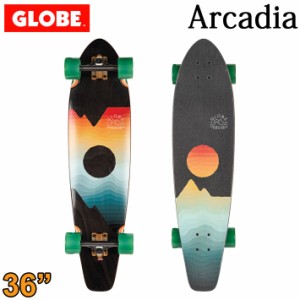 [在庫限り] GLOBE スケートボード グローブ Arcadia [14] Black Maple Chromeset 36インチ コンプリート サーフスケート スケボー サーフ