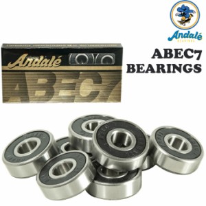 ケートボード ベアリング ANDALE ABEC7 BEARINGS アンダレー  スケボー