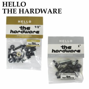 THE HARDWARE HELLOW 六角ビス ナット スケートボード スケボー パーツ