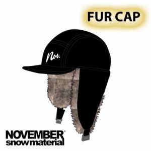 NOVEMBER FUR CAP ファーキャップ 耳当て付き帽子 ノベンバー 防寒帽子 パイロットキャップ フライトキャップ キャップ パイロット帽 帽