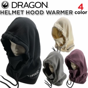 23-24 DRAGON ヘルメットフードウォーマー ドラゴン HELMET HOOD WARMER ヘルメット対応 フェイスマスク スノーボード [メール便発送商品