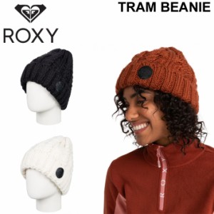 23-24 ニット帽 ROXY ロキシー ビーニー スノーボード レディース TRAM BEANIE [ERJHA04163] フリースライナー付き 日本正規品