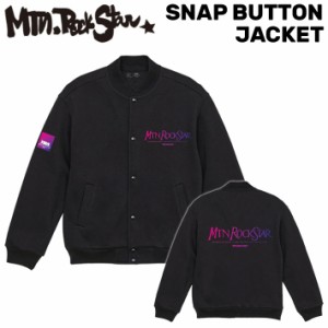 [在庫限り] Mtn. Rock Star マウンテンロックスター SNAP BUTTON JACKET 長袖 スナップ ボタン ジャケット アパレル ユニセックス MOUNTA