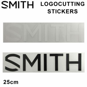 SMITH スミス LOGO CUTTING STICKER ロゴ カッティングステッカー 25cm シール デカール 転写 スノーボード スノボー アクセサリー