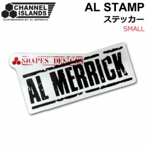 CHANNEL ISLANDS ステッカー AL STAMP シールロゴステッカー 50mm Sサイズ アルメリック サーフボード チャンネルアイランド