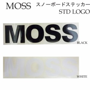 MOSS SNOWBOARDS モス スノーボード STD LOGO カッティングステッカー [280mm x 68mm] [1] [2] シール デカール 転写 スノーボード スノ