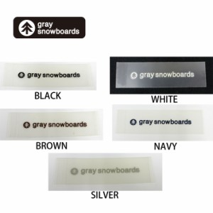 GRAY SNOWBOARD グレイ スノーボード カッティング ステッカー [2]