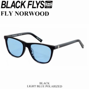 BLACK FLYS ブラックフライ サングラス [BF-1193-04] FLY NORWOOD フライ ノーウッド [BLACK／LIGHT BLUE  POL] 偏光レンズ ジャパンフィ