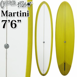 Chocolate Fish チョコレートフィッシュ サーフボード Martini マルティニ 7’6 [GoldTint／Clear] ファンボード ミッドレングス シング