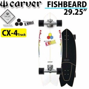 [在庫限り] CARVER カーバー スケートボード 29.25インチ CHANNEL ISLANDS FISHBEARD [CX4 トラック] コンプリート サーフスケート サー