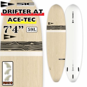 SIC SURF エスアイシー DRIFTER [7’4] ドリフター ACE TEC フィン付 FUNBOARD ファンボード サーフボード SURFBOARDS FCS TRI FIN 日本