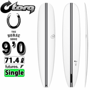 torq surfboard トルク サーフボード THE HORSESHOE 9’0 [White] ホースシュー ノーズライダー ロングボード SINGLE FIN [営業所留め送