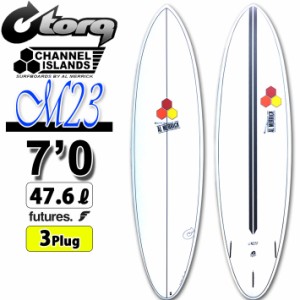 torq surfboard トルク サーフボード X-LITE M23 7’0 [White Pinline] エム23 ファンボード AL MERRICK アルメリック CHANNEL ISLANDS 