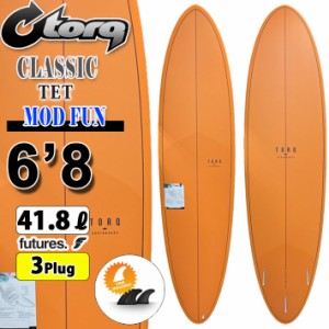 torq surfboard トルク サーフボード CLASSIC DESIGN COLOR MOD FUN 6’8 [Orange] ファンボード エポキシボード [営業所止め送料無料]