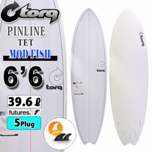 torq surfboard トルク サーフボード PINLINE DESIGN MOD FISH 6’6 [White Pinline] モッドフィッシュ ショートボード フィッシュボード