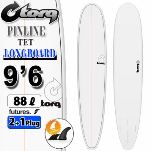 torq surfboard トルク サーフボード PINLINE DESIGN LONGBOARD 9’6 [White Pinline] ロングボード エポキシボード 初級者 初心者 ビギ