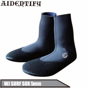 アイデンティファイ AIDENTIFY WJ JERSEY SURF SOX 5mm ジャージ サーフソックス  日本製 サーフィン 冬用 防寒対策 秋 冬 ウインター