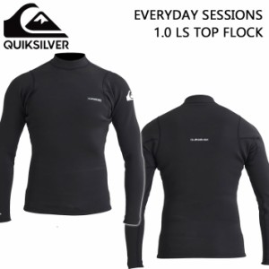 2024 クイックシルバー 長袖タッパー QWT241710 ジャケット 1mm EVERYDAY SESSIONS LS TOP FLOCK メンズ ウエットスーツ Quiksilver