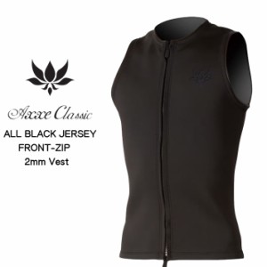 2024 ウェットスーツ 2mm フロントジップベスト アックスクラシック Axxe Classic ウエットスーツ メンズ FRONT ZIP VEST 2mm US MODEL 