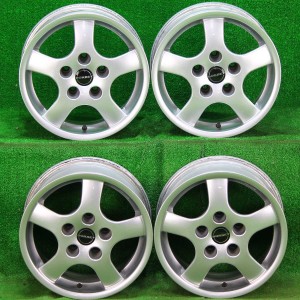 【送料無料】【中古】【送料無料】BORBET　15x7.0　18　120-5穴　4本　中古ホイール・中古アルミホイール　