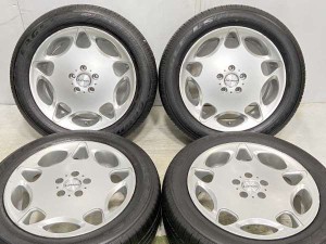 【中古】グッドイヤー イーグル LS2 225/55R18 　 LUFTBAHN 18インチ 114.3-5穴 4本 中古タイヤ・サマータイヤ