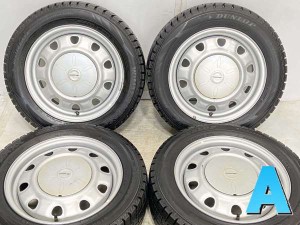 【中古】DUNLOP ウィンターマックス WM02 185/60R15  SCHWARZ 15インチ 100/114.3-4穴 4本 中古タイヤ・スタッドレスタイヤ