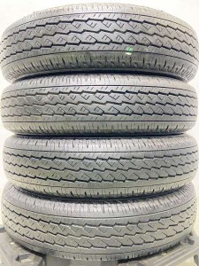 【中古】ブリヂストン V600 155/80R14 88/86N LT 4本セット サマータイヤ