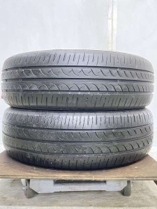 【中古】ヨコハマ ブルーアース 205/65R16  2本セット サマータイヤ