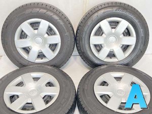 【中古】ヨコハマ ブルーアースバンRY55 195/80R15 トヨタ純正  15インチ 139.7-6穴 4本 中古タイヤ・サマータイヤ