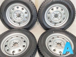 【中古】ダンロップ ウィンターマックス WM02 185/70R14 　  14インチ 100-4穴 4本 中古タイヤ・スタッドレスタイヤ