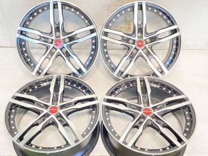 【中古】　 シャレン 19x7.5 55 114.3-5穴 4本 中古ホイール・中古アルミホイール