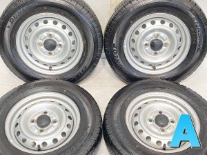 【中古】ダンロップ エナセーブ VAN01 145/80R12 ダイハツ純正  12インチ 100-4穴 4本 中古タイヤ・サマータイヤ