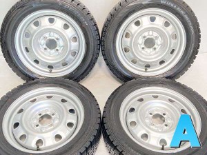 【中古】ダンロップ ウィンターマックス WM02 185/60R15 　  15インチ 100-4穴 4本 中古タイヤ・スタッドレスタイヤ