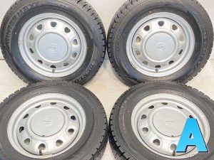 【中古】DUNLOP ウィンターマックス WM02 185/70R14  SCHWARZ 14インチ 100/114.3-4穴 4本 中古タイヤ・スタッドレスタイヤ