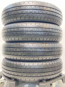 【中古】ヨコハマ ブルーアースVan RY55 155/80R14 88/86LT 4本セット サマータイヤ