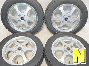 【中古】グッドイヤー アイスナビ 7 155/65R14 　 CITTA 14インチ 100-4穴 4本 中古タイヤ・スタッドレスタイヤ