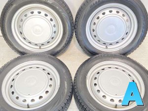 【中古】ブリヂストン ブリザック VRX2 185/60R15 　 JECT 15インチ 100/114.3-4穴 4本 中古タイヤ・スタッドレスタイヤ