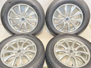 【中古】ブリヂストン ブリザック VRX2 225/60R17 　 BALMINUM 17インチ 100-5穴 4本 中古タイヤ・スタッドレスタイヤ