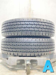 【中古】トーヨータイヤ デルベックス 935 165/80R14 97/95 LT 2本セット スタッドレスタイヤ