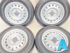 【中古】ダンロップ エナセーブ VAN01 155/80R14 トヨタ純正  14インチ 100-4穴 4本 中古タイヤ・サマータイヤ