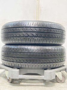 【中古】ヨコハマ ブルーアース 165/65R15  2本セット サマータイヤ