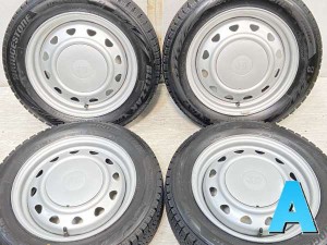 【中古】ブリヂストン ブリザック VRX2 155/65R14 　 JECT NM 14インチ 100/114.3-4穴 4本 中古タイヤ・スタッドレスタイヤ