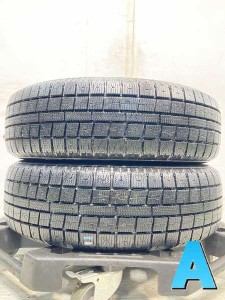 【中古】トーヨータイヤ ガリット G5 155/65R14  2本セット スタッドレスタイヤ