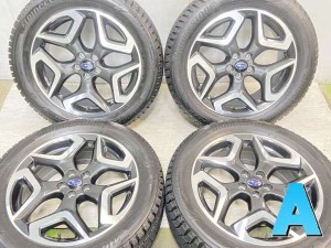 【中古】ブリヂストン ブリザック DM-V3 225/55R18 スバル純正  18インチ 100-5穴 4本 中古タイヤ・スタッドレスタイヤ