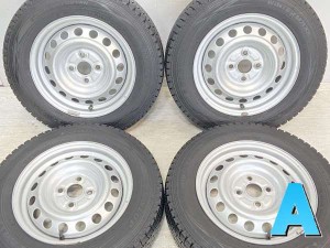 【中古】ダンロップ ウィンターマックス SV01 155/80R14 トヨタ純正  14インチ 100-4穴 4本 中古タイヤ・スタッドレスタイヤ